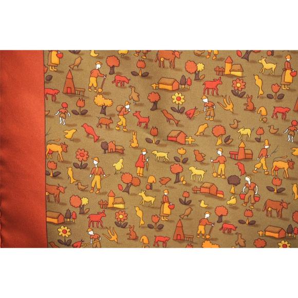 Hermes Petit Carre 40 Scarf #76132H10B - Picture 8 of 15